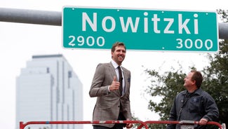 Next Story Image: Big D: Dallas renames street Nowitzki Way to honor Dirk